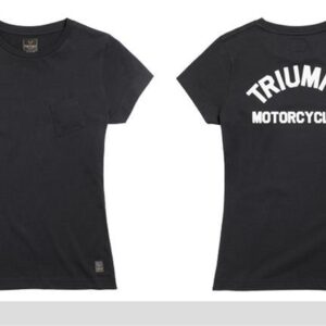 TRIUMPH LADIES SYDNEY T-SHIRT JET BLACK