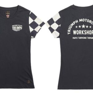TRIUMPH MARIE LADIES T-SHIRT BLACK / BONE