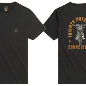 TRIUMPH BONNEVILLE T120 T-SHIRT BLACK