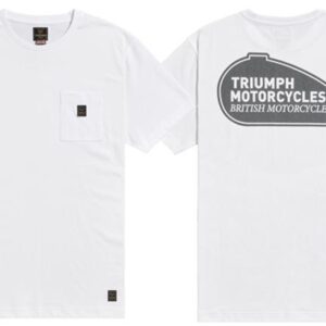 TRIUMPH REFUEL T-SHIRT WHITE