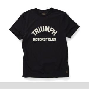 Triumph Burnham Jet Black Tee