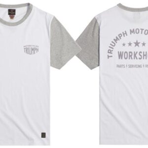 TRIUMPH FENLAND T-SHIRT WHITE / GREY MARL