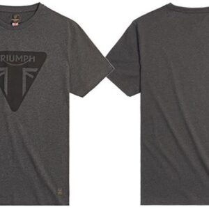 TRIUMPH HELSTON T-SHIRT BLACK MARL
