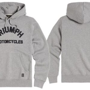 TRIUMPH CARRICK PULL-ON HOODIE GREY MARL