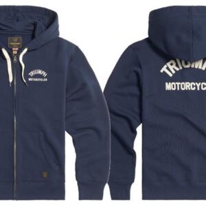 TRIUMPH DOLAN FULL ZIP-SWEAT NAVY / BONE