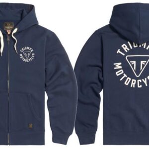 TRIUMPH DIGBY FULL ZIP-HOODIE NAVY / BONE