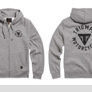 TRIUMPH DIGBY FULL ZIP HOODY GREY MARL