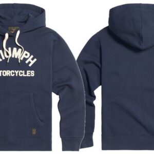 TRIUMPH CARRICK PULL-ON HOODIE NAVY / BONE