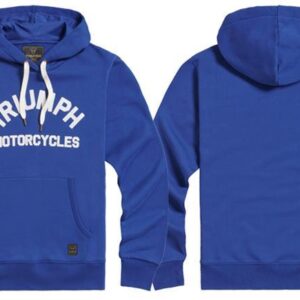 TRIUMPH CARRICK PULL-ON HOODIE BLUE / BONE