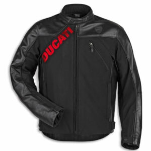 Ducati Logo C1 Leather Jacket