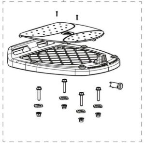 Triumph Top Box Mounting Kit Speed/Scrambler 400